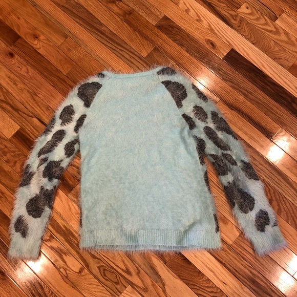 Leopard fur sweater - Picture 4 of 5
